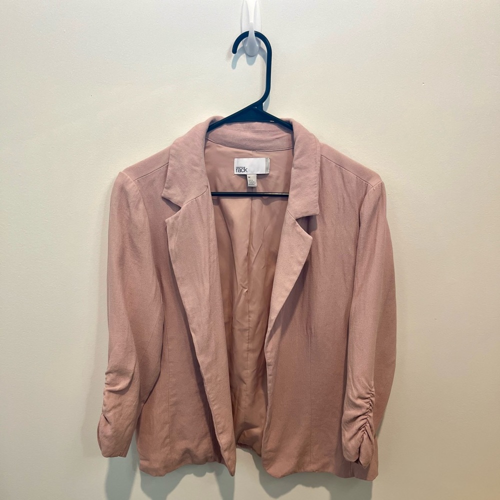 Nordstrom Rack Dusty Rose Blazer Size Medium